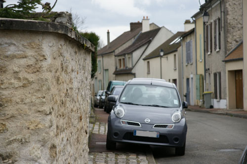 stationnement trottoir